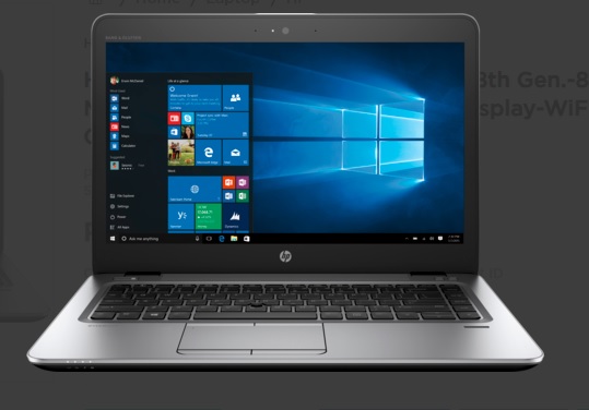 HP Elitebook 840r G4 Intel Core i5-8th Gen.-8 GB